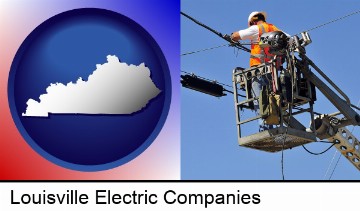 an electric company worker in Louisville, KY